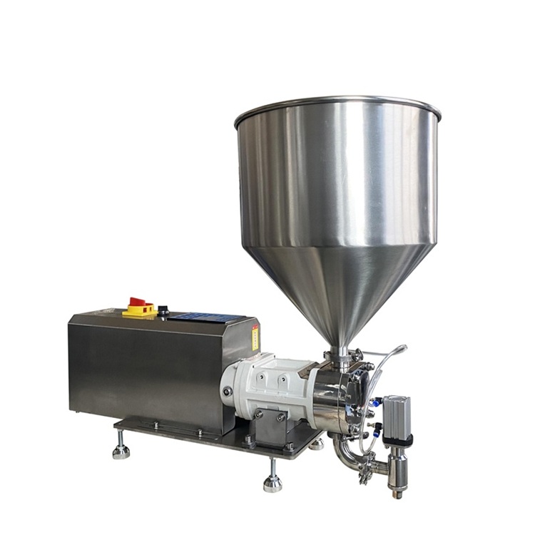 Full Automatic Servo Lobe Rotor Gear Pump Precision Filling Machine