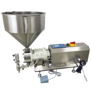 Semi Automatic Viscous Liquid Paste Rotor Pump Filling Machine